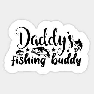 Daddy's Fishing 🦈 buddy Sticker